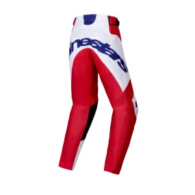 2025 YOUTH RACER VEIL PANTS BRIGHT-RED WHITE
