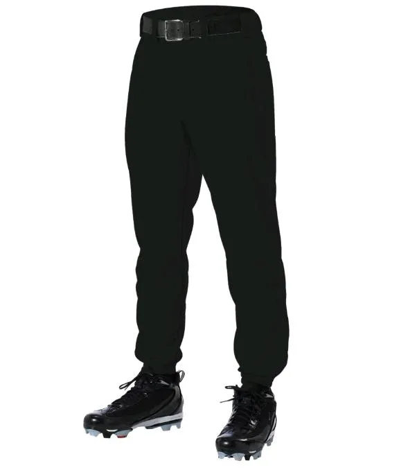 Alleson 605YP Black Yth. Small New Baseball/Softball Pants