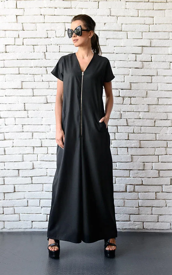Black Maxi Jumpsuit