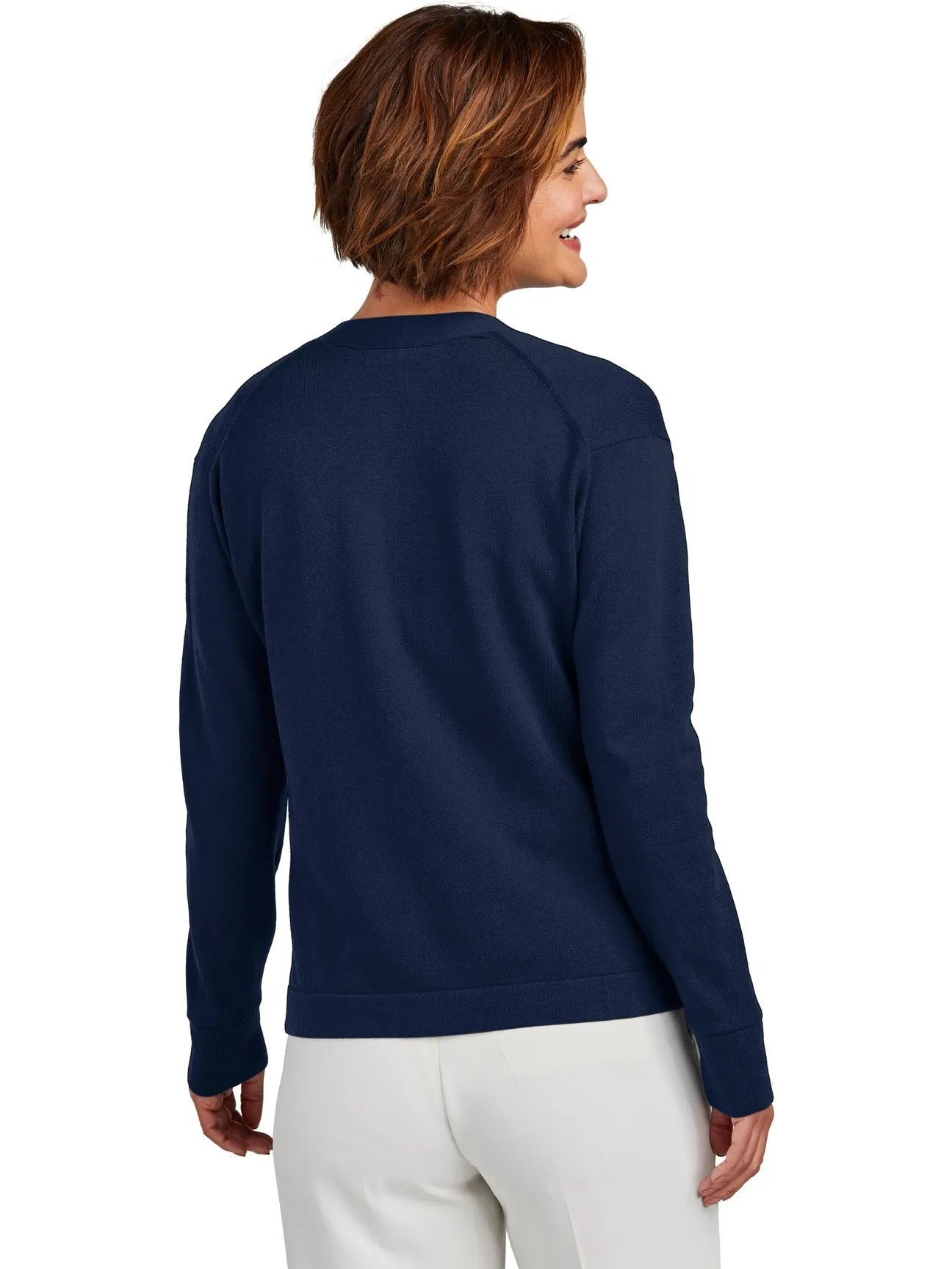 Brooks Brothers Ladies Cotton Stretch Cardigan Sweater