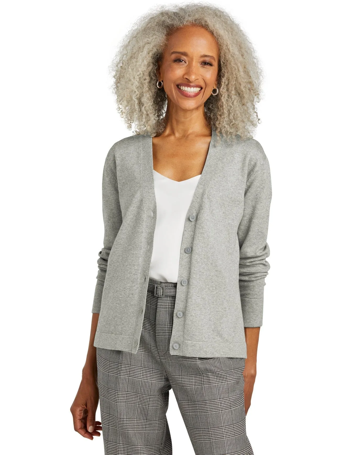 Brooks Brothers Ladies Cotton Stretch Cardigan Sweater