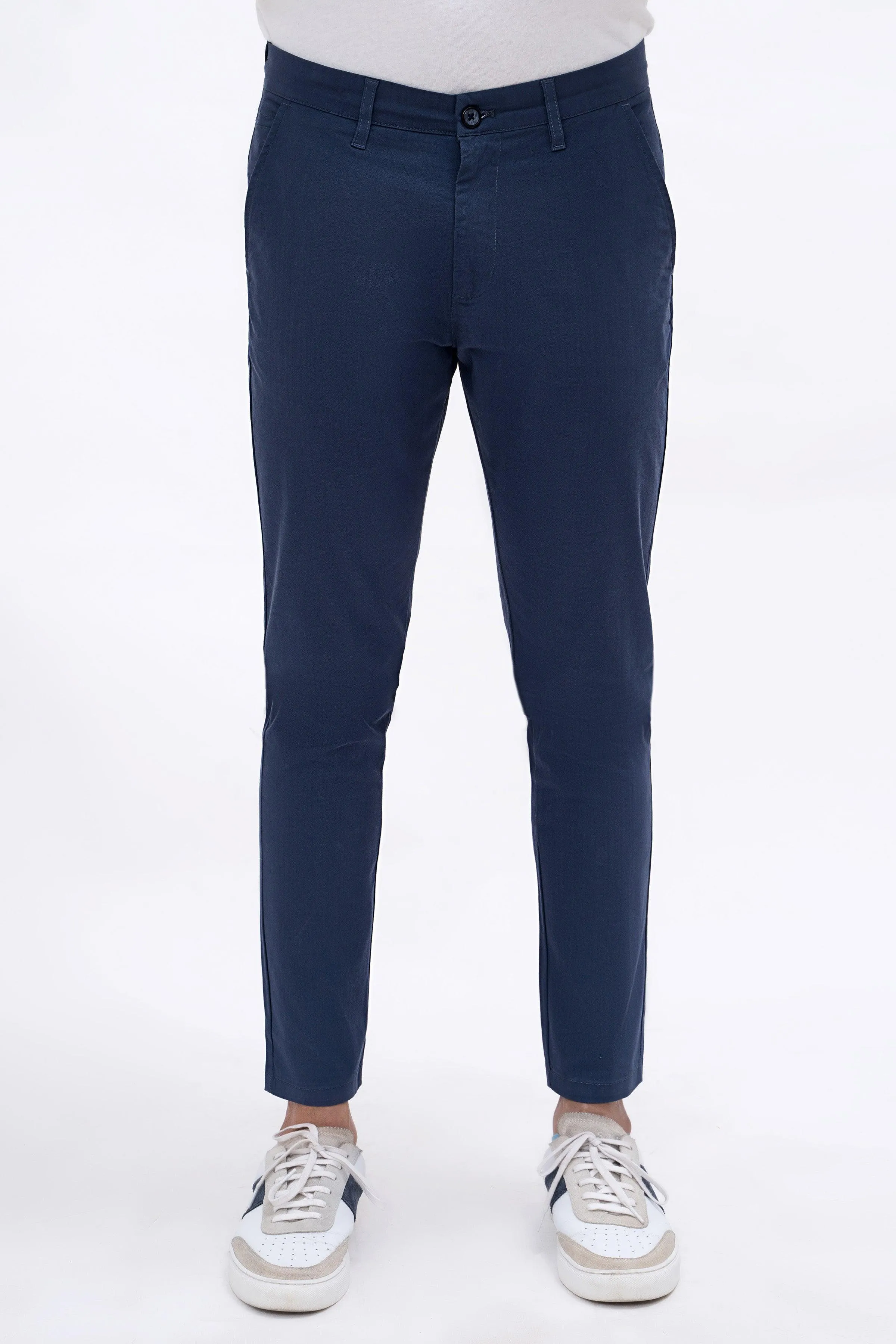 CASUAL PANT CROSS POCKET DARK BLUE