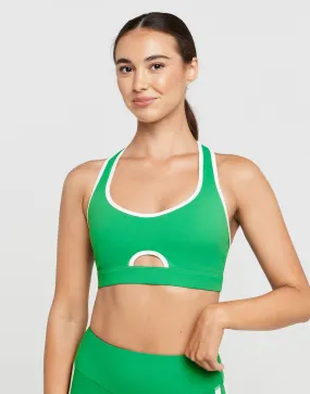 CLARE Sports Bra - Kelly Green