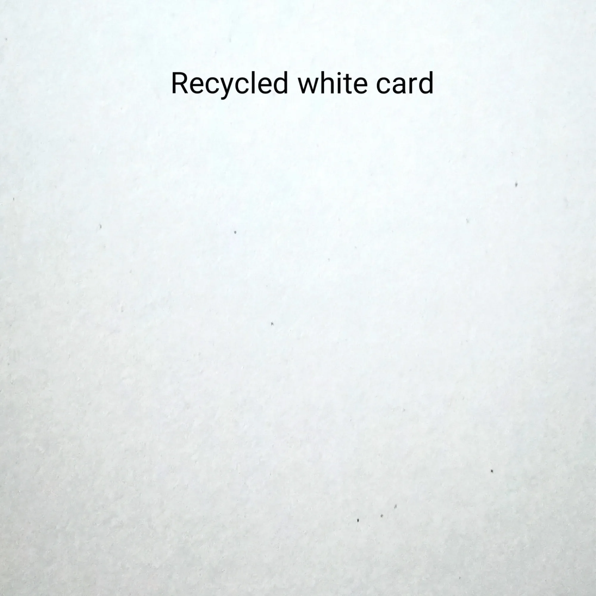 Customised Business Cards on uncoated card