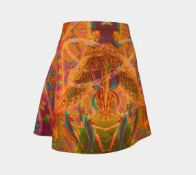 DEATH BY ASTONISHMENT | FLARE SKIRT | SALVIADROID
