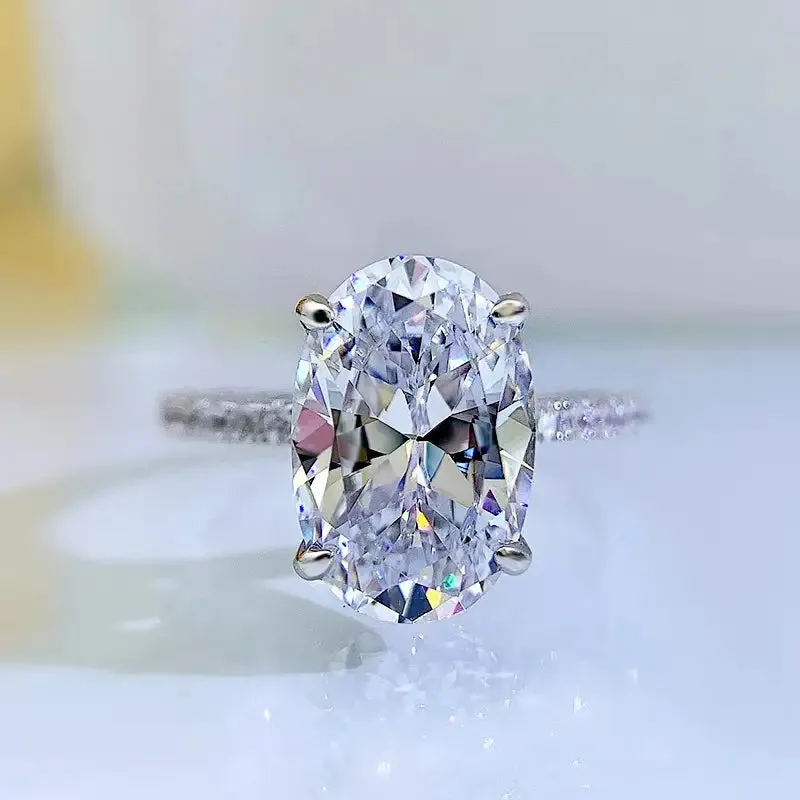 Elegant Silver-Tone Alloy Ring with Cubic Zirconia