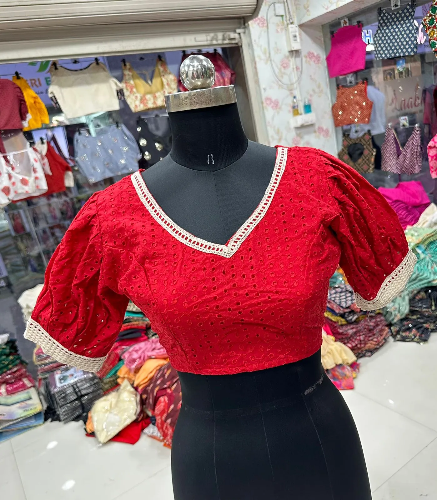Havy Cotton Hakoba Fancy Blouse