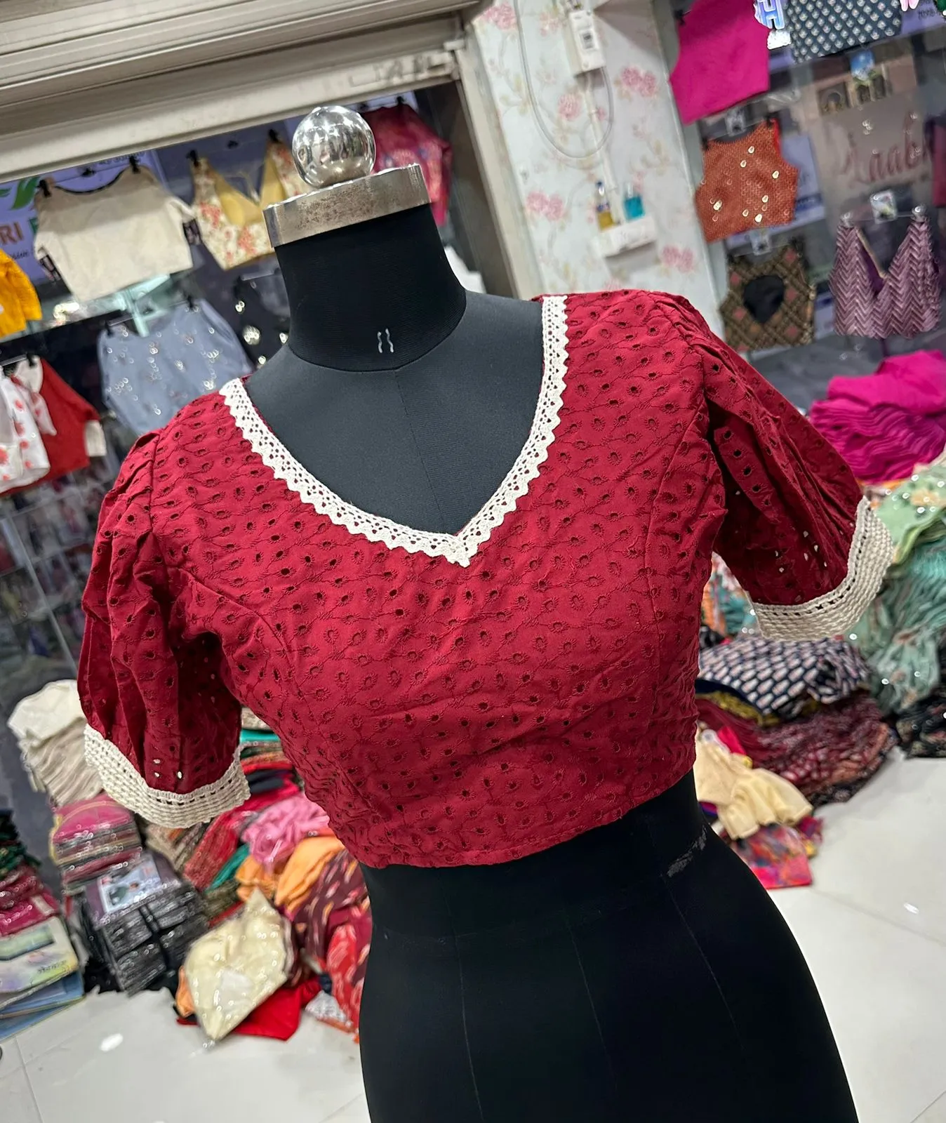 Havy Cotton Hakoba Fancy Blouse