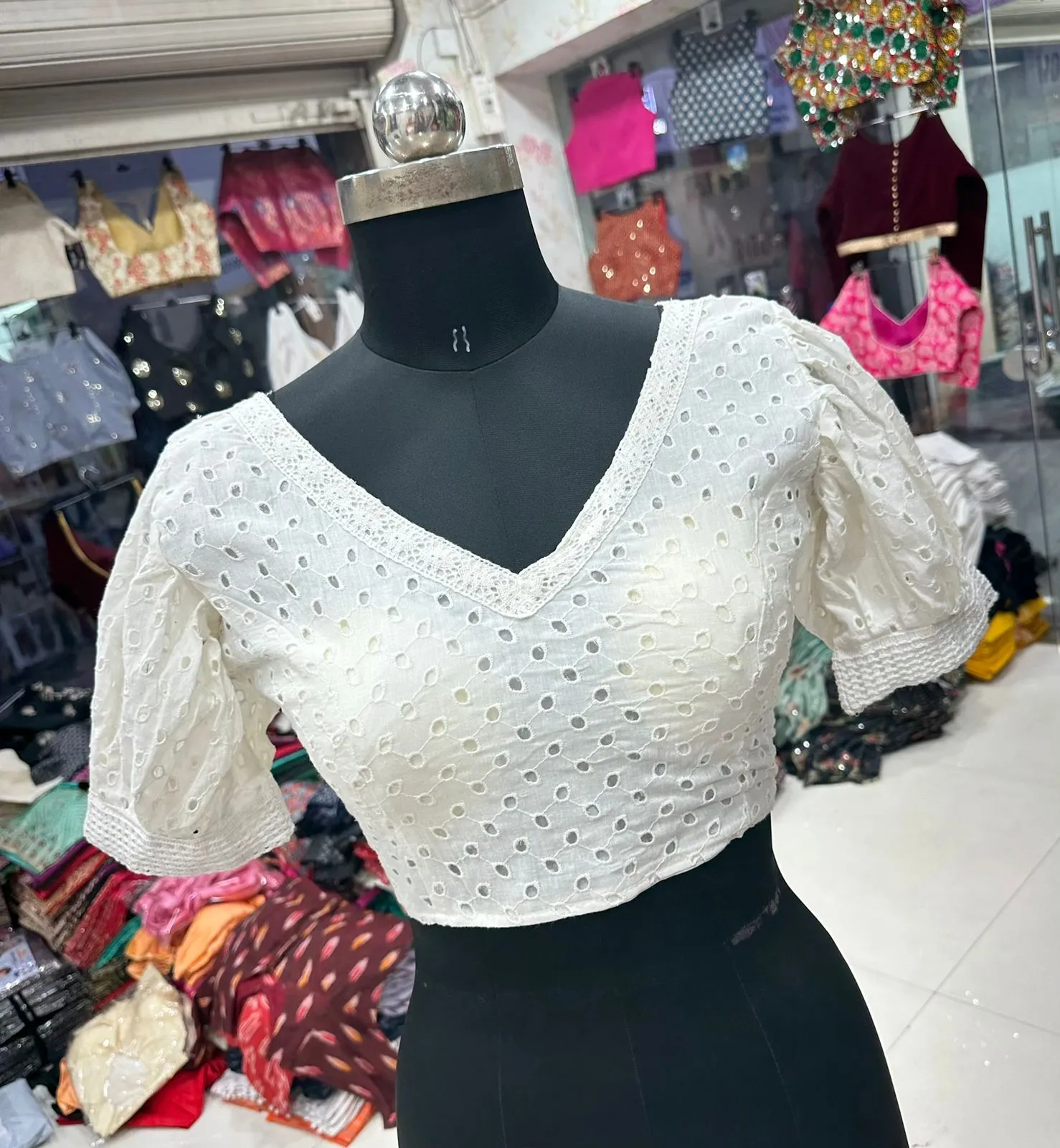 Havy Cotton Hakoba Fancy Blouse