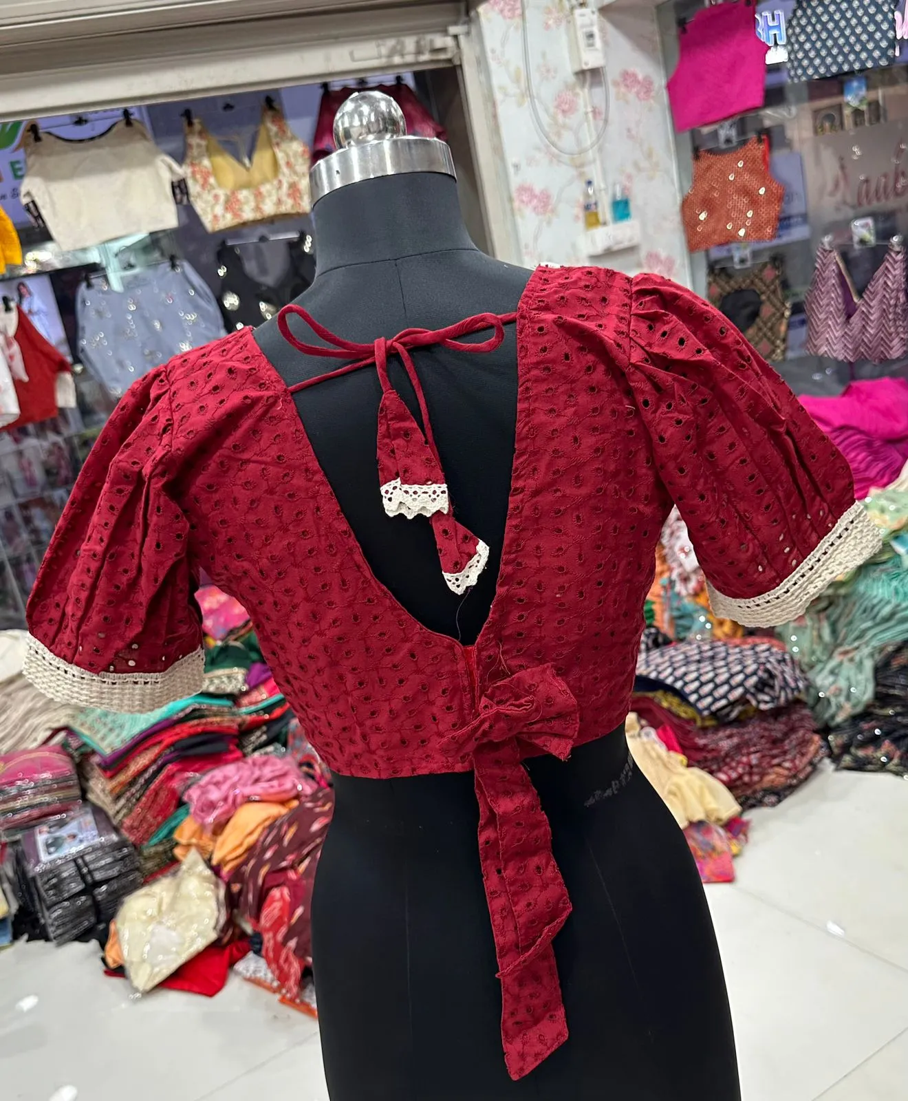 Havy Cotton Hakoba Fancy Blouse