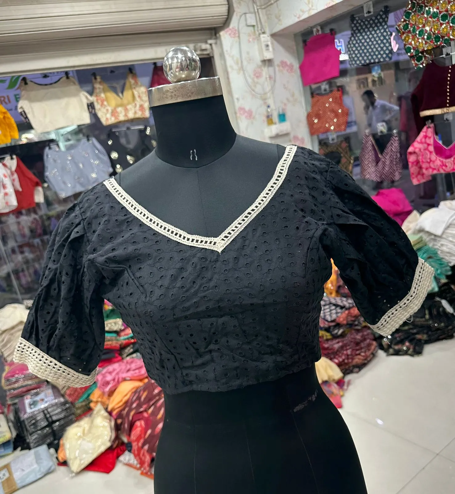 Havy Cotton Hakoba Fancy Blouse