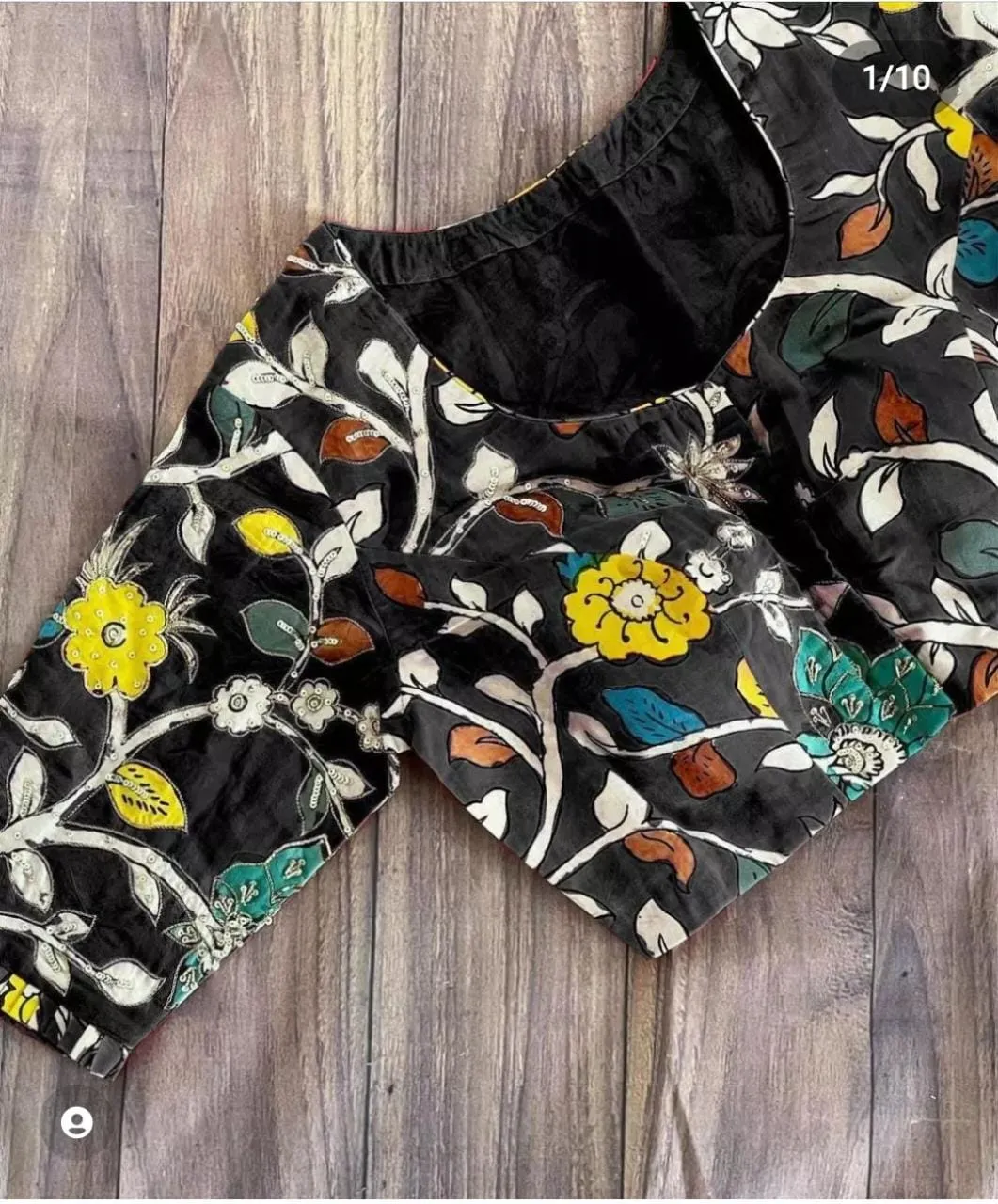 Heavy Phantom Silk Blouse
