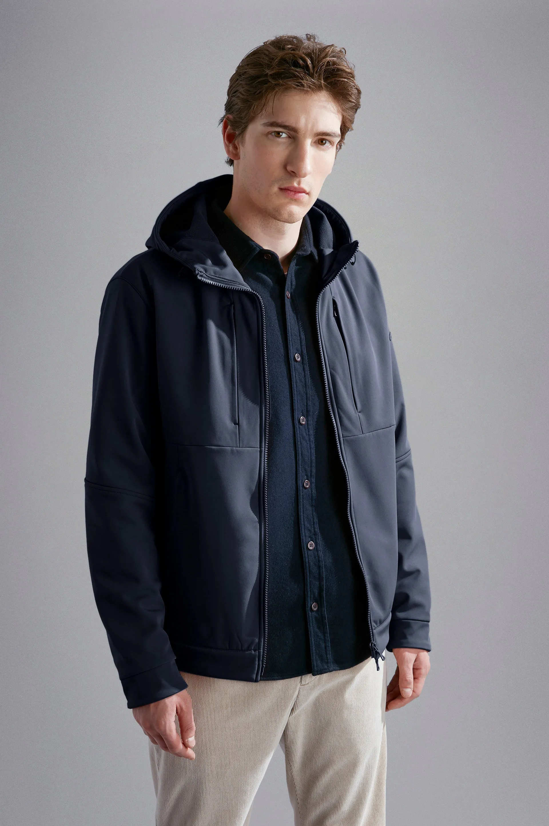 ID24830-Paul and Shark Navy Softshell Jacket