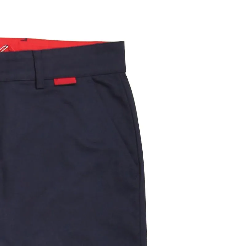 Le Fix Regular Cotton Bukser I Navy