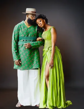 Luxury Elegant Couple Wear | Green