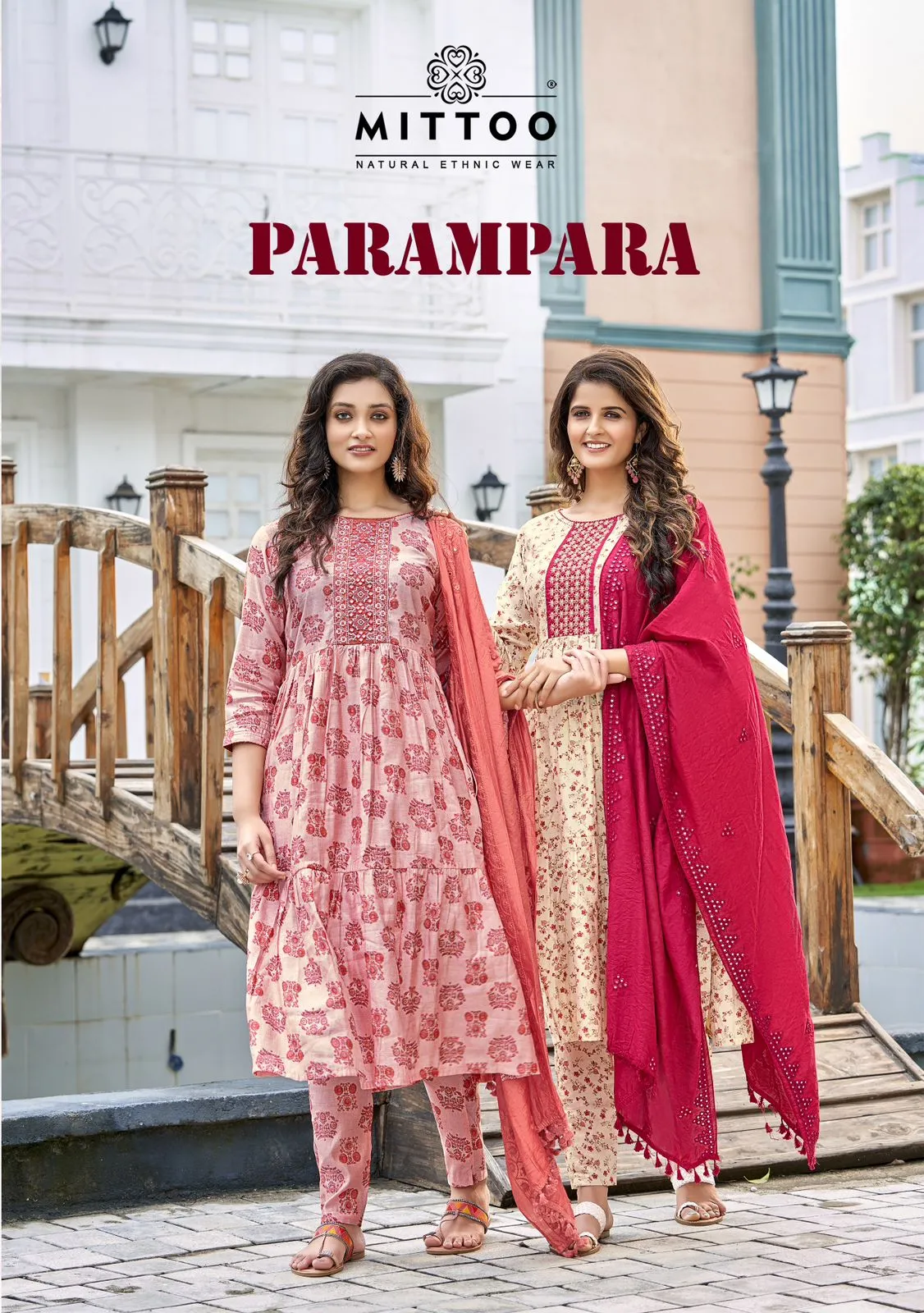 MITTOO PARAMPARA CHANDERI VISCOSE SUIT