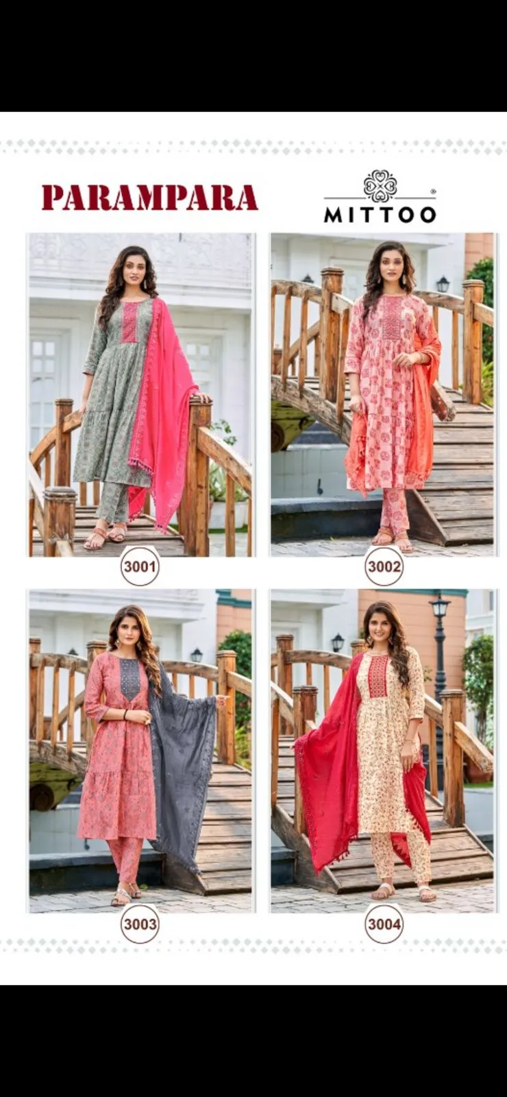 MITTOO PARAMPARA CHANDERI VISCOSE SUIT