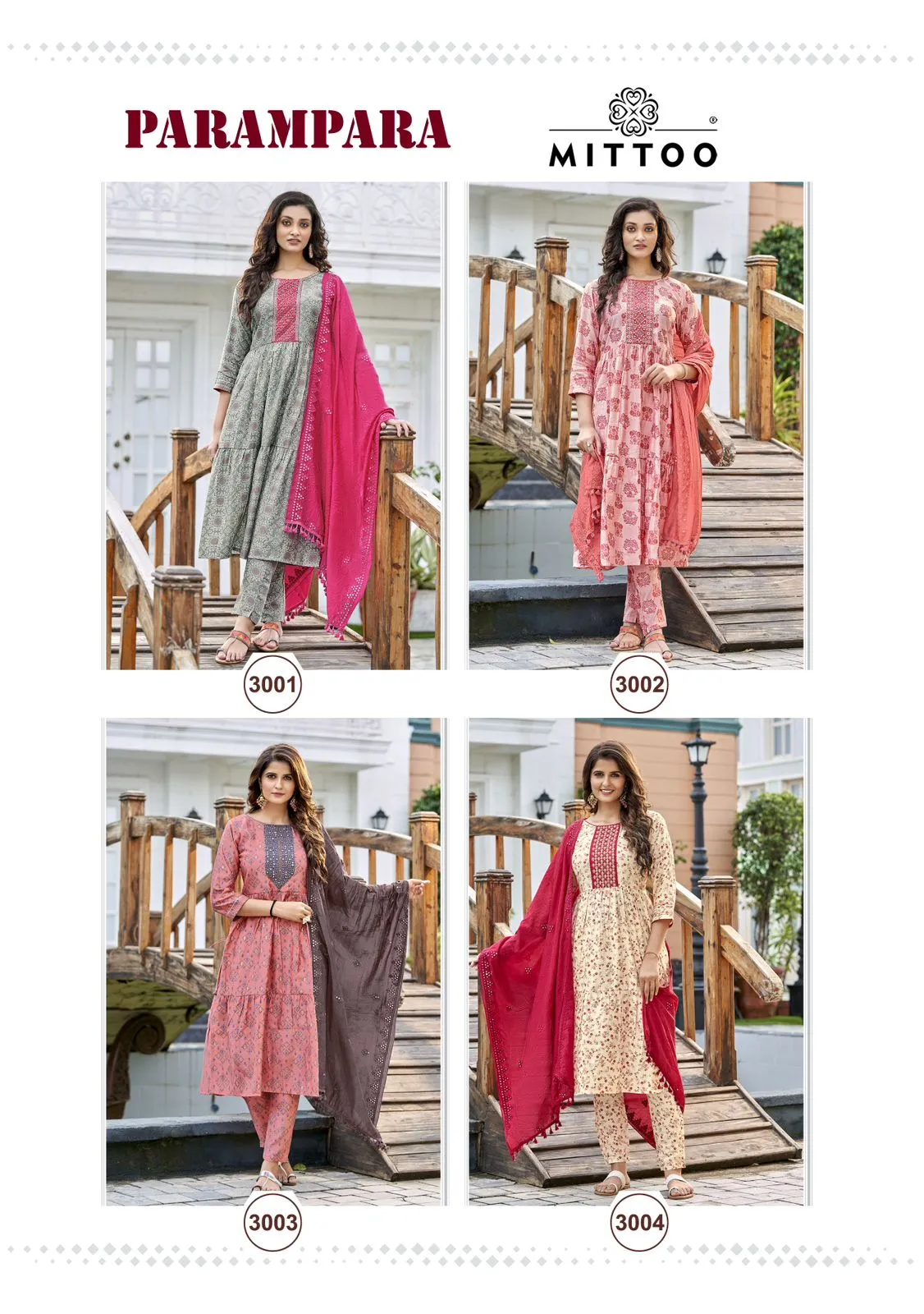 MITTOO PARAMPARA CHANDERI VISCOSE SUIT