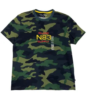 Nautica Camo Logo T-Shirt