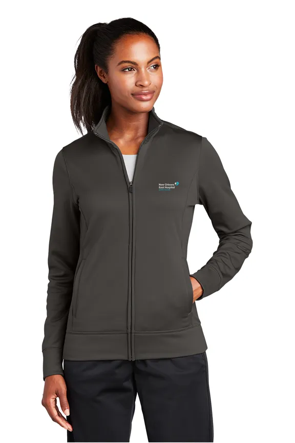 New Orleans East Hospital Personal Item Sport-Tek Women's Sport-Wick Fleece  Full Zip Jackets with Embroidered Logo