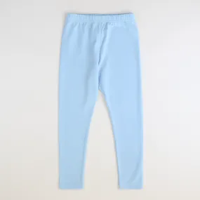 Out & About Knit Leggings - Light Blue