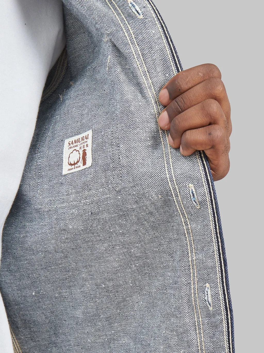 Samurai Jeans SJWS-SC01W 10oz Denim Work Shirt