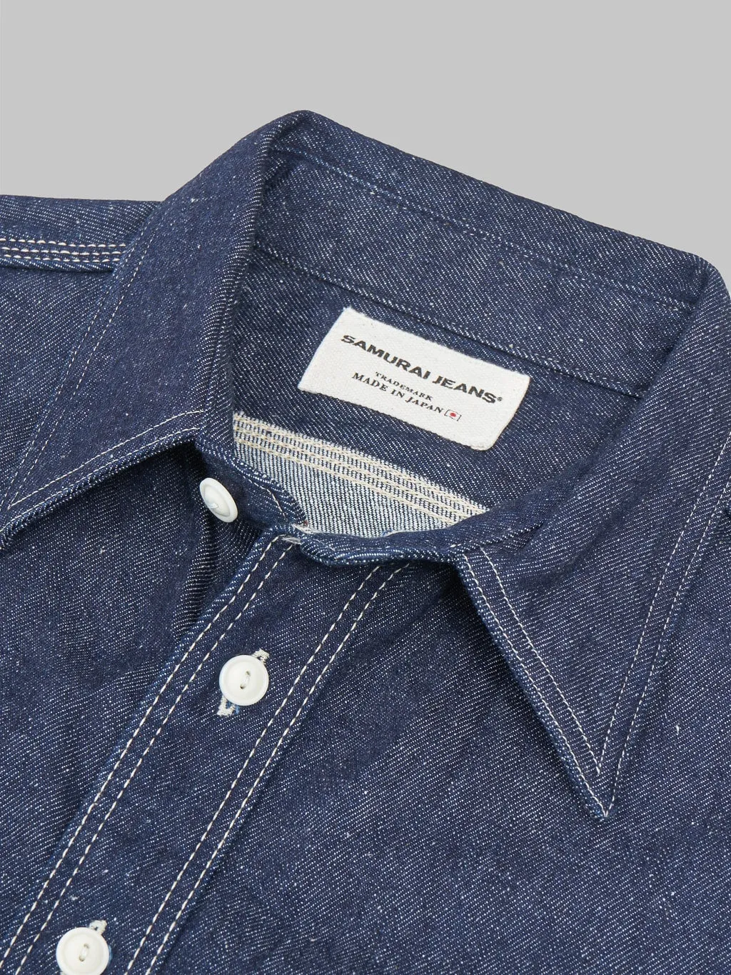 Samurai Jeans SJWS-SC01W 10oz Denim Work Shirt