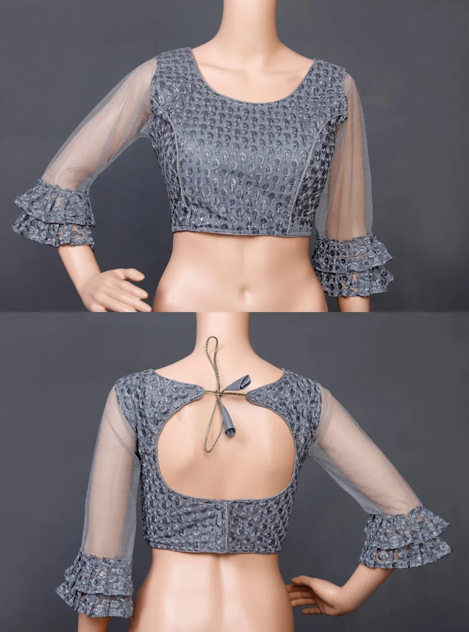 Soft Pure Nylon Readymade Blouse