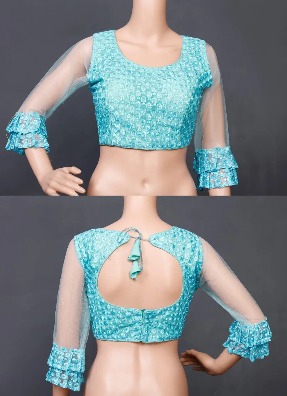 Soft Pure Nylon Readymade Blouse