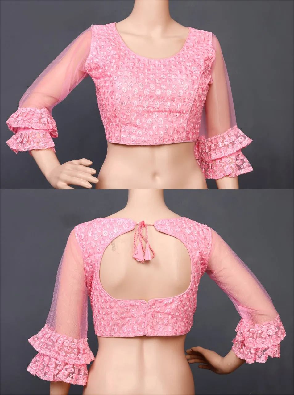 Soft Pure Nylon Readymade Blouse