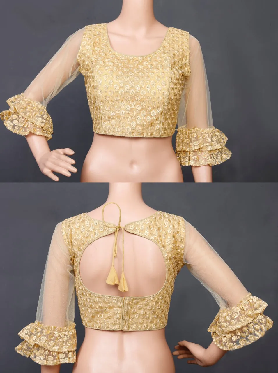 Soft Pure Nylon Readymade Blouse