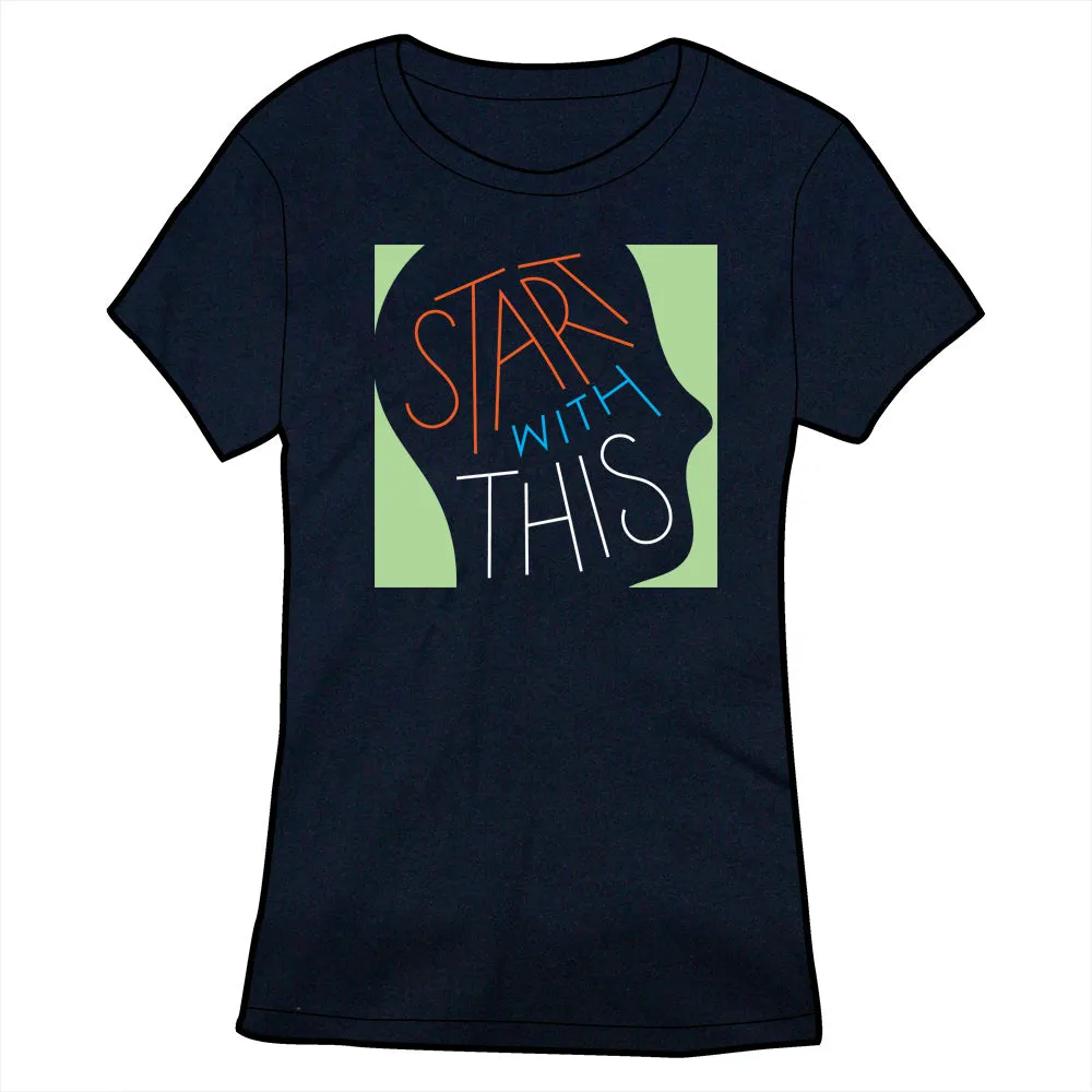Start With This Logo Shirt - Navy