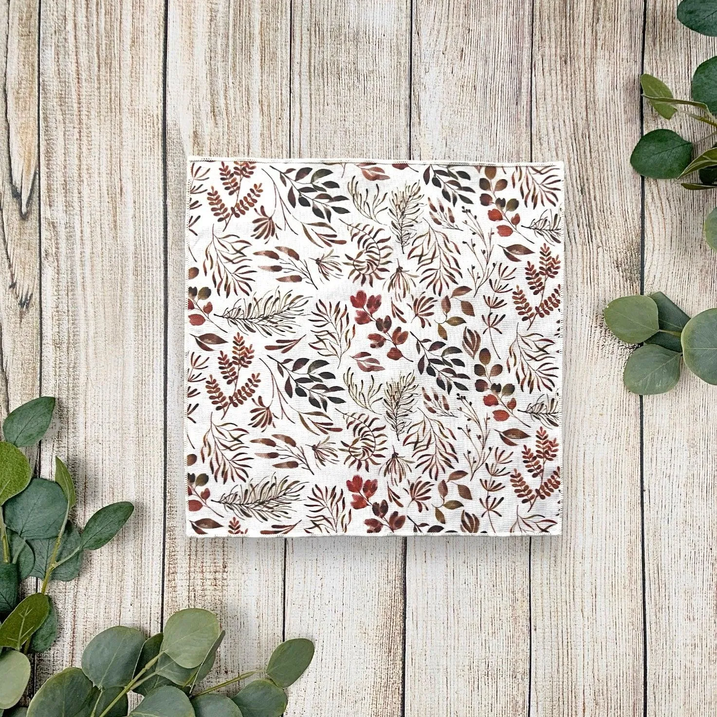 Terracotta Autumn Pocket Square
