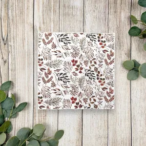 Terracotta Autumn Pocket Square