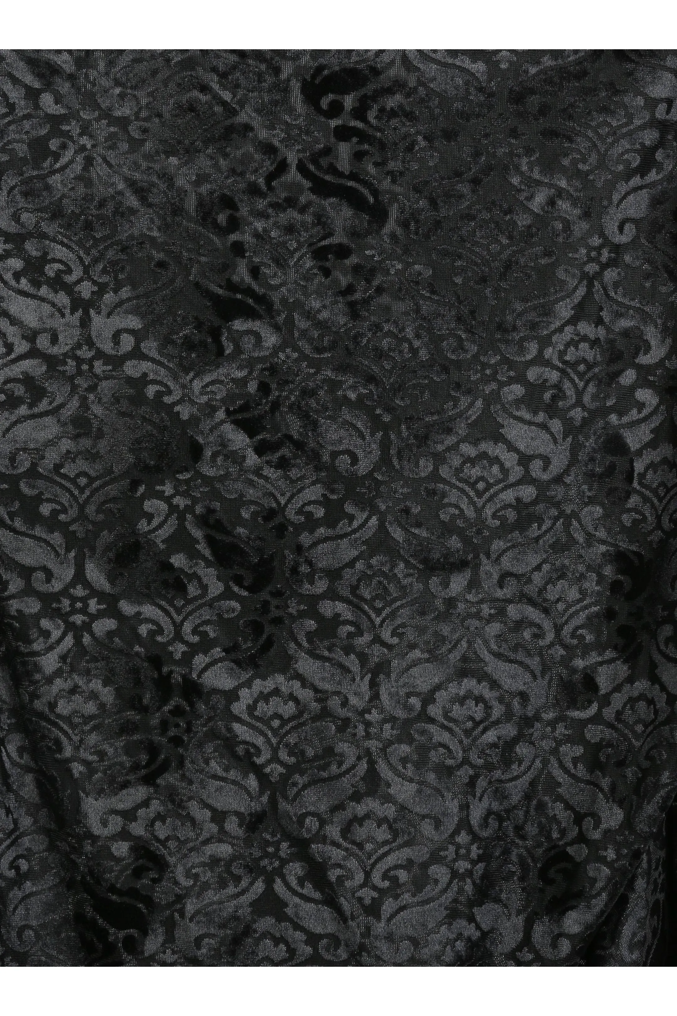 TOSCA Crossover Velvet Top Black