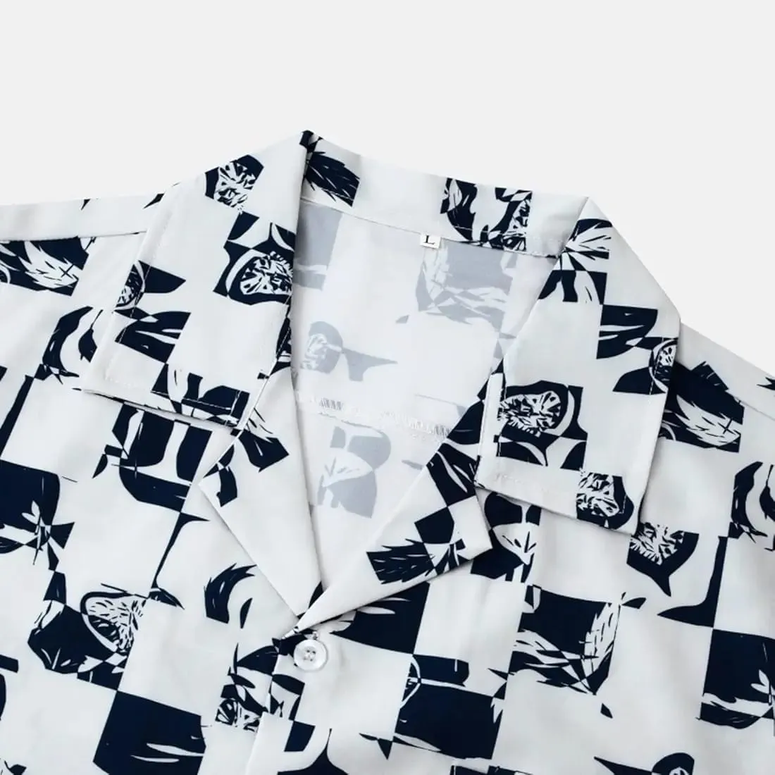 Tropical Shirt, Mens Shirts Summer Short Sleeve Casual Printing Beach Shirt Blouse Shirt Plus Size Shirt Men Tops    S743700