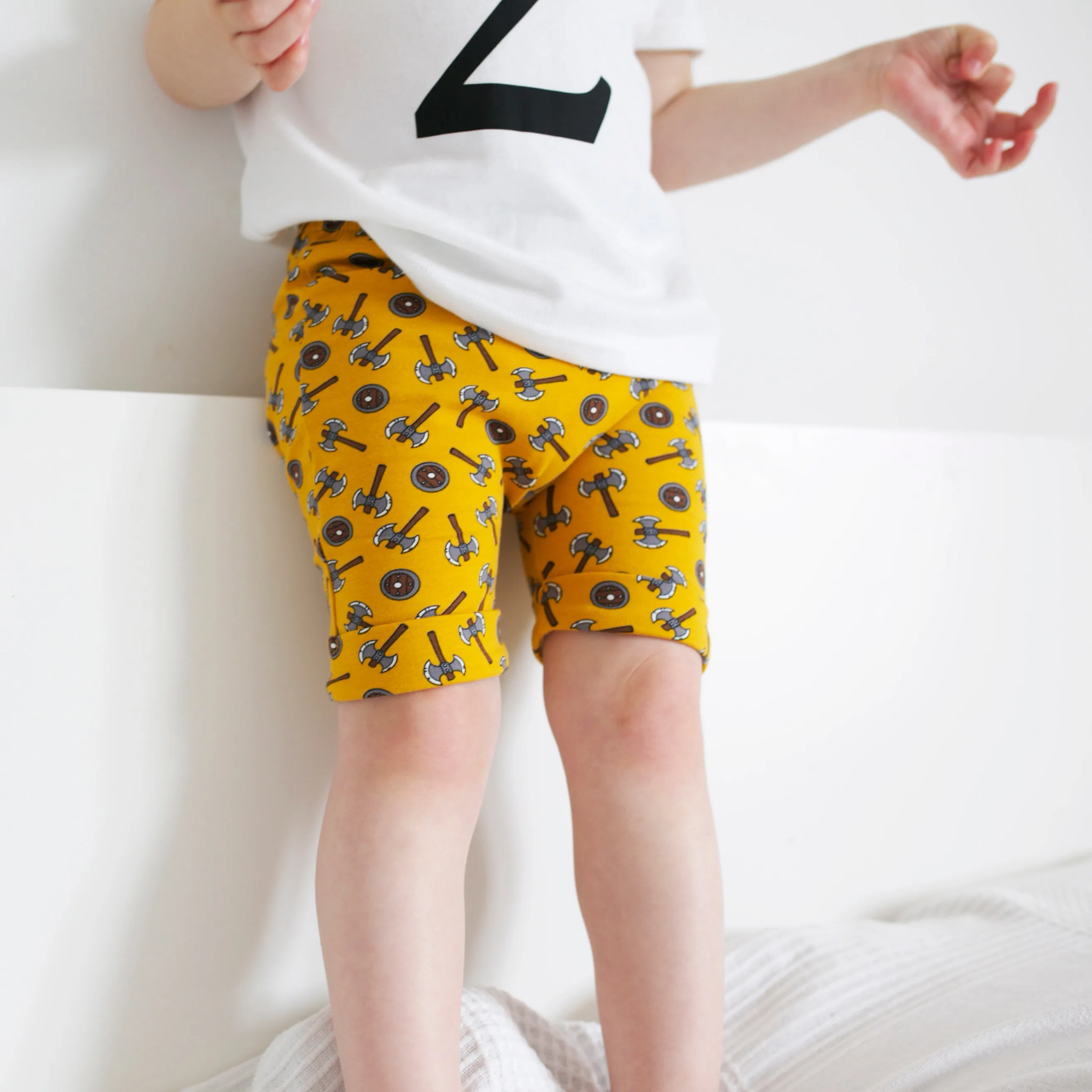 Viking Axe print Shorts