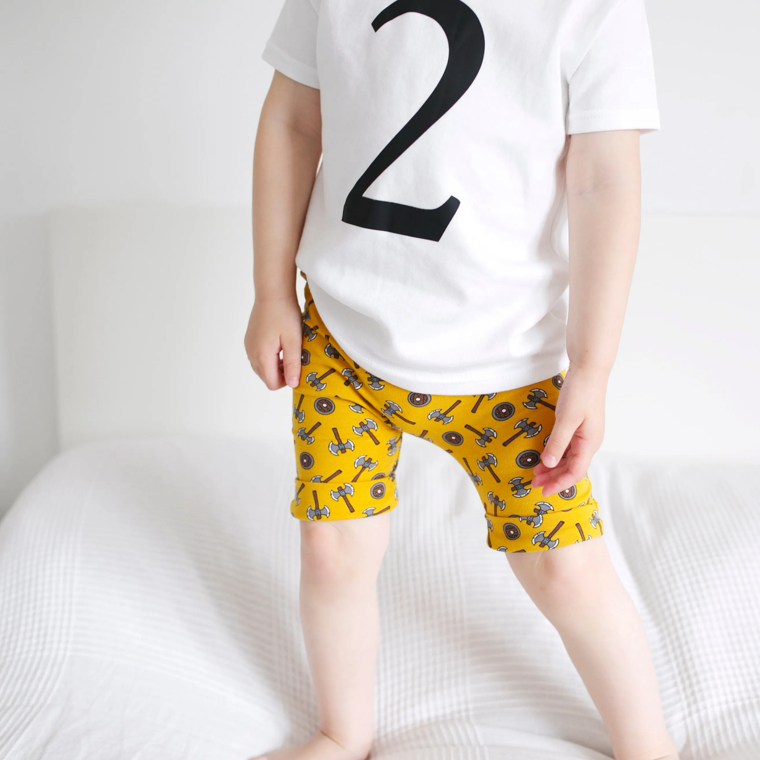 Viking Axe print Shorts