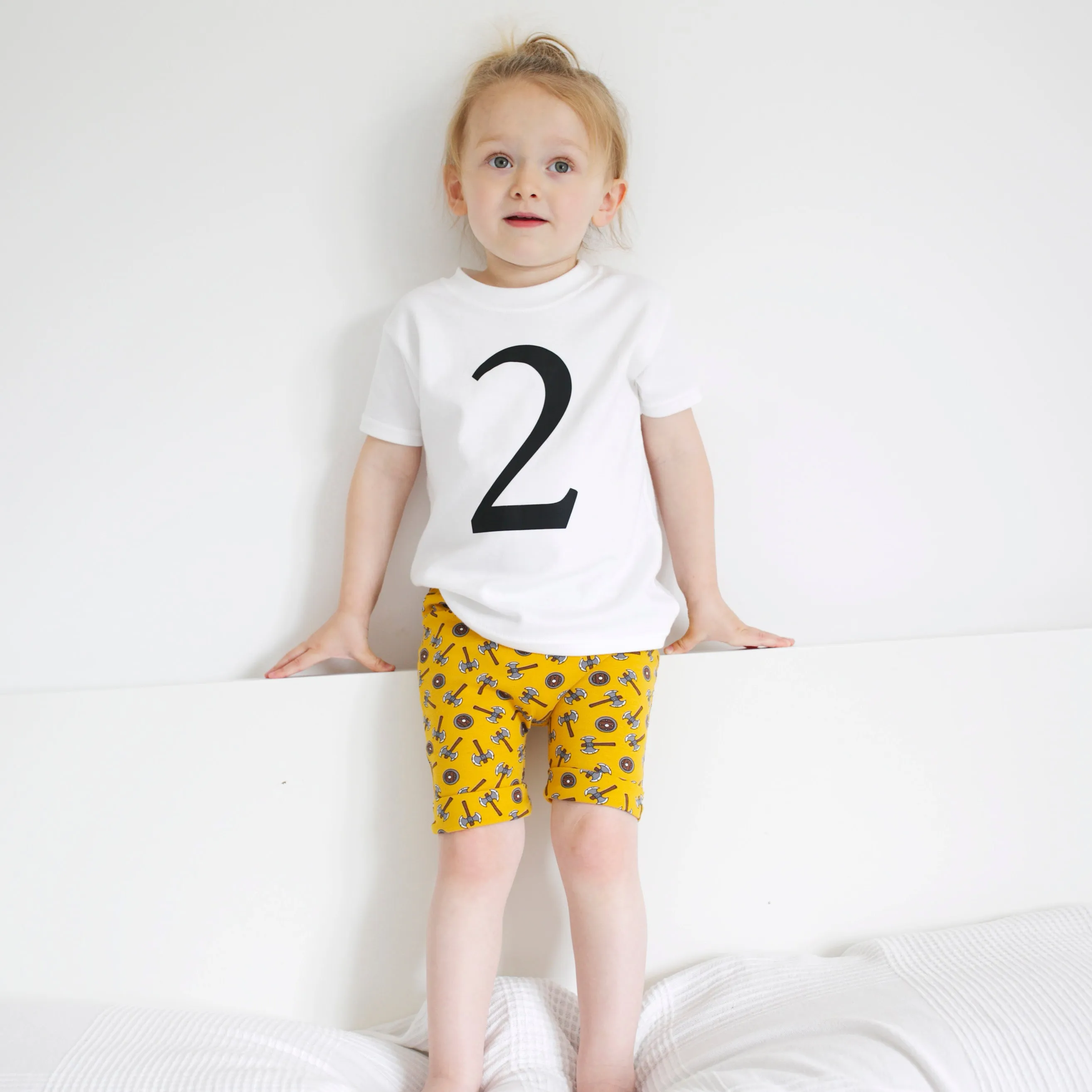 Viking Axe print Shorts