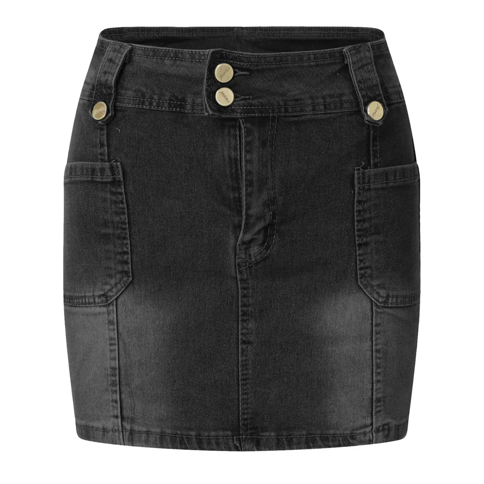 Y2k Denim Mini Skinny Sexy High Waisted Casual Female Party All-match Streetwear Summer Skirt
